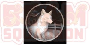 Fox Barn-3d-Coin