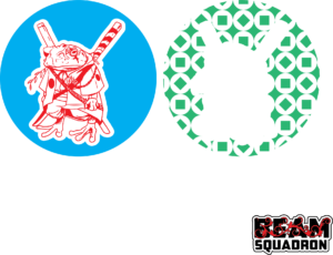 Frog-samurai Coin