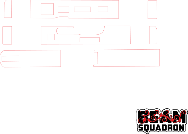 Glock 43X Outlines V.2