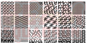 Infinite pattern design set