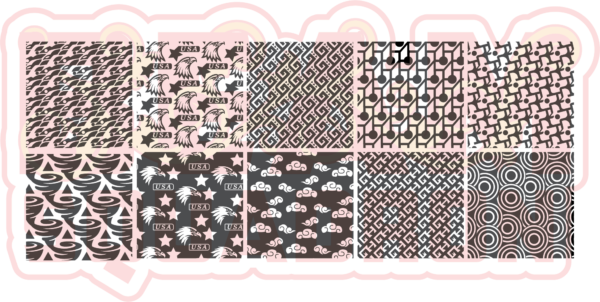 Infinite pattern design set 35