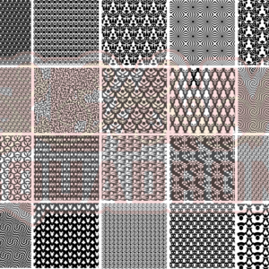 Infinite pattern set design