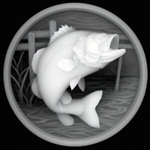 Large Mouth bass-3D