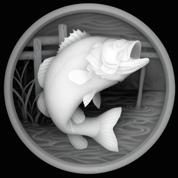 Large Mouth bass-3D