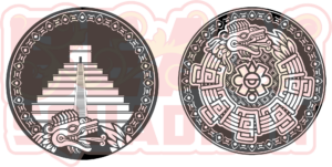 Mayan Sunrise Coin