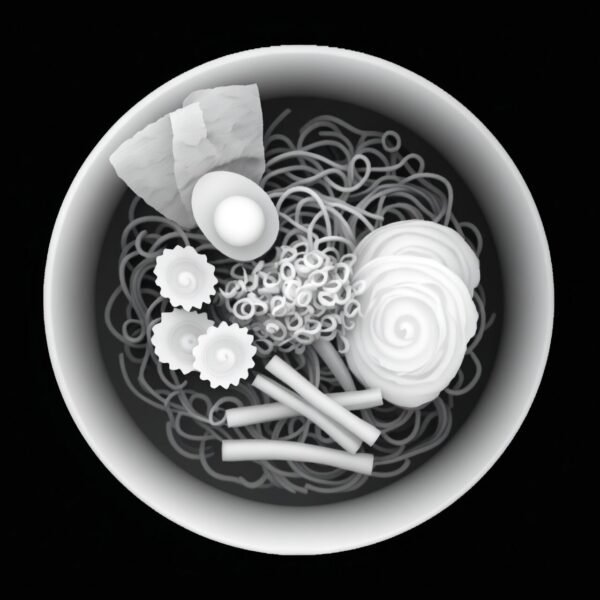 Ramen Bowl-3d Coin