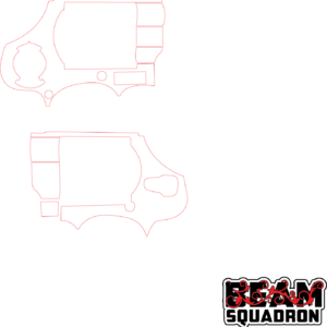 S & Wesson 44 Magnum outlines