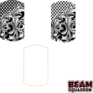 Scroll-Dog tag