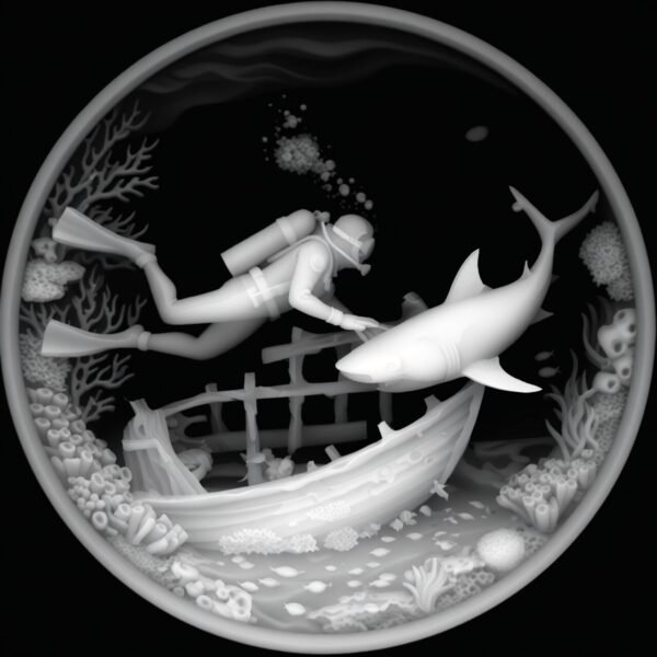 Scuba Coin-3d