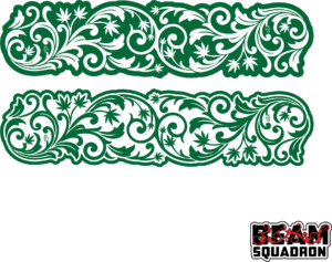 Weed Filigree-Scrolling