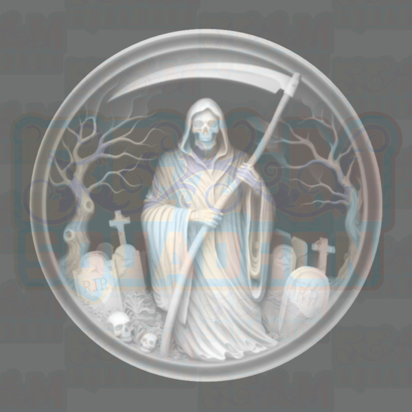 Grim reaper-Graveyard-Coin